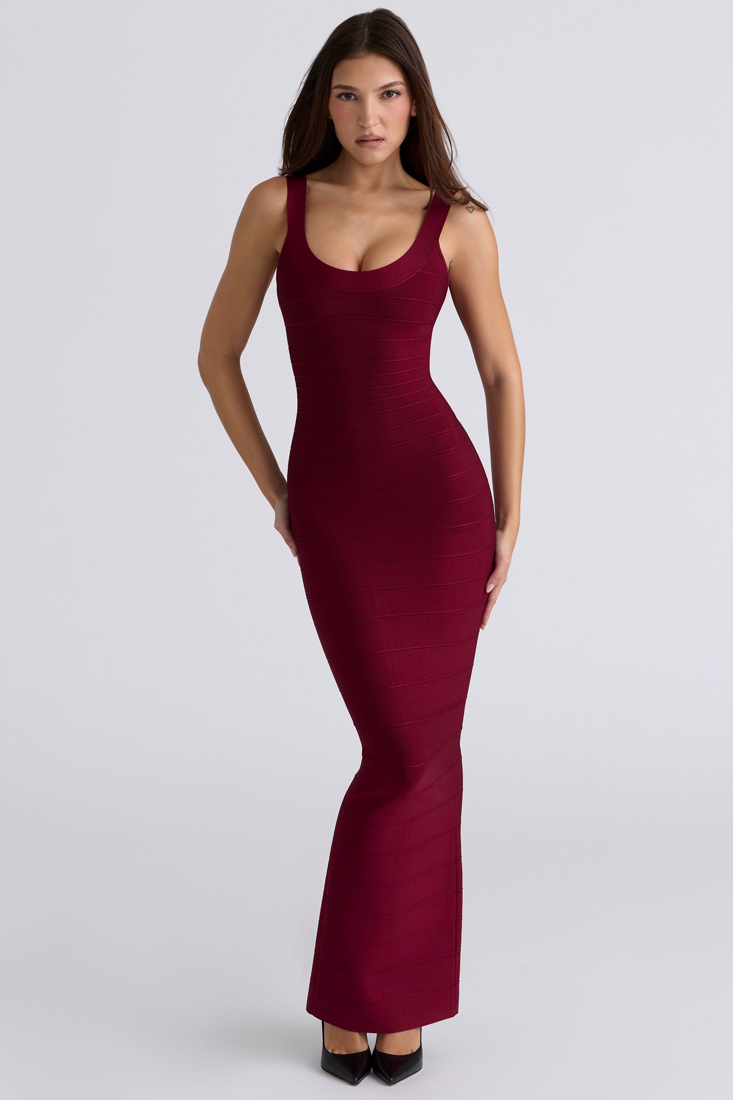 The Super Plunge Bandage Midi Dress