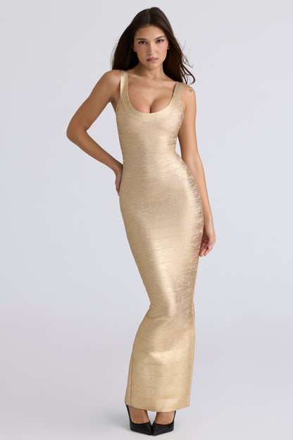 The Super Plunge Bandage Midi Dress