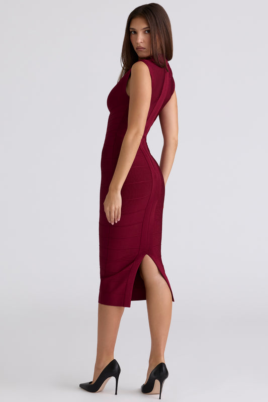The Supermodel Ruby Midi - Side